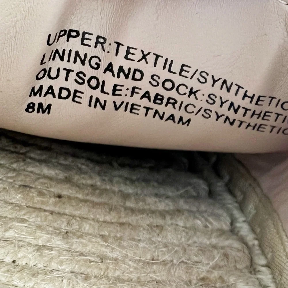 Banana Republic Tan Stretch Espadrilles, Size 8